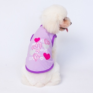 Baju hewan peliharaan mewah terlaris pakaian anjing katun 100% pakaian mantel pola hewan antilembap untuk kucing grosir tersedia - Product Image 2