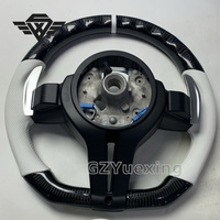 Volant en fibre de carbone adapté pour BMW F01 F02 F03 F04 F06 F07 F10 F11 F12 F15 F16 F18 F20 F25 F26 F30 F32 E60 M3 M5 M6
