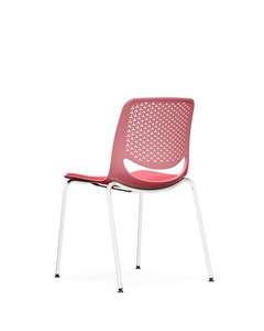 Silla de Oficina Moderna de Alta Calidad con Malla Transpirable, Diseño sin Ruedas, Altura Ajustable para Salas de Espera, Aprendizaje y Capacitación, Deseada por su - Product Image 3