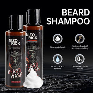 Detergente e Shampoo per Barba da Uomo all'Ingrosso, per Barbiere, Pulizia Profonda, Schiuma Detergente Viso e Baffi, Anti-prurito, 120ml - Product Image 4
