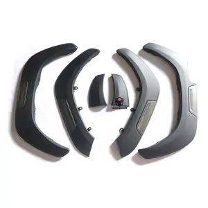 Kit <span class=keywords><strong>de</strong></span> conversion pour pick-up, élargisseurs d'ailes en plastique ABS, couvre-arche <span class=keywords><strong>de</strong></span> roue pour Hilux 2021 Revo Conquest 2015-2019 - Product Image 1