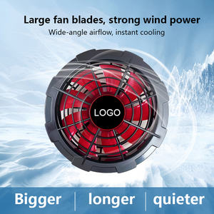 พัดล<span class=keywords><strong>ม</strong></span>เสื้อผ้าปรับอากาศ แบตเตอรี่พิเศษ แรงดันสูง 22V DC  กำลังไฟ PD35W พร้อ<span class=keywords><strong>ม</strong></span>พาว<span class=keywords><strong>เวอร์</strong></span><span class=keywords><strong>แบงค์</strong></span> ปรับความเร็วได้ 4 ระดับ - Product Image 5