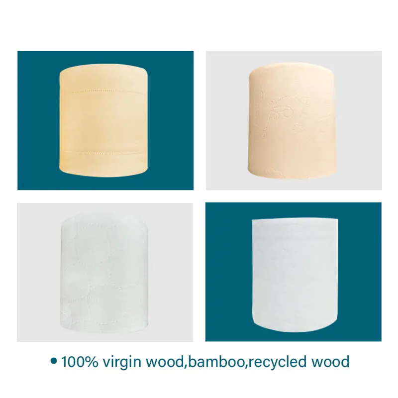 Fabricant de papier toilette biodégradable, papier hygiénique doux au toucher, gaufrage personnalisé