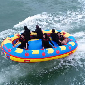 Bateau gonflable de <span class=keywords><strong>ski</strong></span> nautique commercial durable pour jeux aquatiques, bateau disco, radeau, tubes aquatiques, canapé aquatique à vendre - Product Image 4