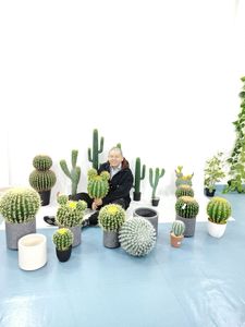 Aménagement paysager et jardinage et décoration de bureau à la maison ou à l'hôtel plante artificielle <span class=keywords><strong>Cactus</strong></span> Cm <span class=keywords><strong>Amazon</strong></span> vente chaude pilier de <span class=keywords><strong>cactus</strong></span> tropical - Product Image 5