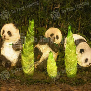 Luces LED con Motivo de Panda para Decoración de Parques e Iluminación de Festivales y Paisajes - Product Image 4