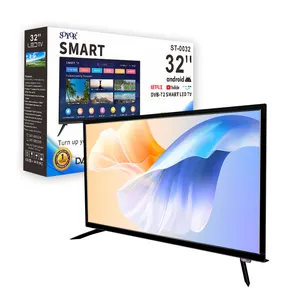 广州认证供应商4k uhd平板电视批量购买65 55 43 32英寸液晶发光二极管智能安卓电视