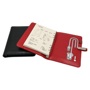 Imperméable À L'eau personnalisé <span class=keywords><strong>Cahier</strong></span> <span class=keywords><strong>Cahier</strong></span> <span class=keywords><strong>de</strong></span> Couverture <span class=keywords><strong>Lecteur</strong></span> Flash Usb Et Banque D'alimentation Portable - Product Image 6