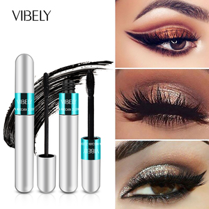 Hoge Kwaliteit Cosmetica Zwarte 3D Make-up Wimpervezelverlenging Dikke Krullende Vegan Waterproof Mascara - Product Image 5