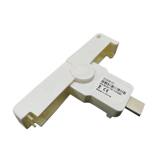 High Quality USB ISO/IEC 7816 PC/Sc Ccid SIM Contact Smart Card Reader DCR38-UC