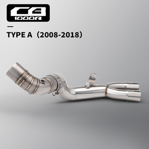 Tubo de enlace medio de escape de motocicleta de acero inoxidable CB1000R para tubo de escape CB1000R <span class=keywords><strong>CB</strong></span> 1000R 2008-2018 - Product Image 2