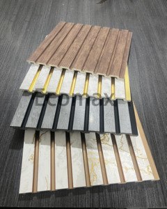 Panneaux muraux en polystyrène 3D gaufré, imitation bois, pour décoration intérieure moderne, fabrication directe usine - Product Image 1