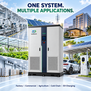 30kW 65kWh stockage solaire commercial BESS armoire de stockage d'énergie pour stations-service <span class=keywords><strong>et</strong></span> commerces routiers - Product Image 2