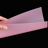 Panneaux en plastique PP coloré mat, feuilles de polypropylène pour signalétique et emballage, découpe personnalisée disponible