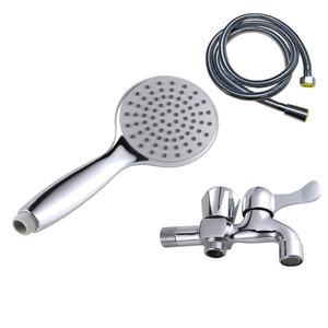 Mitigeur <span class=keywords><strong>de</strong></span> douche en laiton à poignée unique et trou unique, 4 pièces, avec jets <span class=keywords><strong>de</strong></span> pluie, <span class=keywords><strong>de</strong></span> pulvérisation douce et <span class=keywords><strong>de</strong></span> pause, pour hôpital et villa - Product Image 1