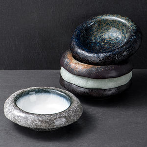 المطبخ الياباني أدوات مائدة سيراميك الحجري المقبلات سلطة الحبوب و طبق تقديم الحلوى و طقم أطباق - Product Image 1