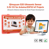 Kit de Iniciación a la Programación STEM Avanzada ESP32-S3, Bloques de Construcción de Robots Programables con Más de 200 Lecciones para Centros de Aprendizaje de IA Escolares