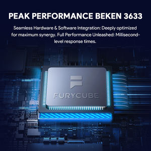 <span class=keywords><strong>Ratón</strong></span> para Juegos Inalámbrico Trimodal FURYCUBE G3 de 2.4GHz, <span class=keywords><strong>USB</strong></span>, 12000 DPI, Sensor LED PAW3311, 600mAh, Ergonómico para Diestros, para Escritorio - Product Image 3