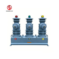 Disjoncteur automatique à vide extérieur monté sur poteau, 11 kV 12 kV, moyenne tension, longue durée de vie