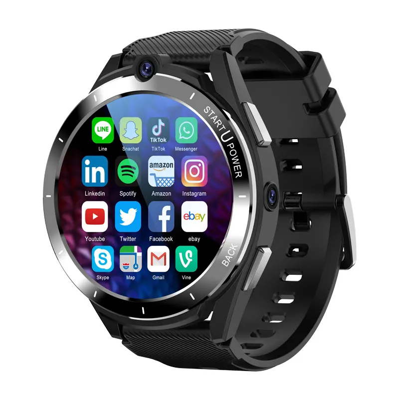 Dual chip Z40 smartwatch Android Support 6GB+128GB 4G wifi GPS Dual mode system Smart Watch with Dual Camera