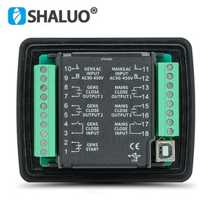 Controlador de interruptor de transferencia automática Shaluo Mcbay ATS320 100A trifásico IP55 RS485 Modbus para generador diésel - Product Image 4