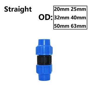 63 MDPE Raccord de dérivation pour eau, pour raccords rapides en plastique, vannes de tuyaux d'eau et raccords rapides de tuyaux de jardin - Product Image 2