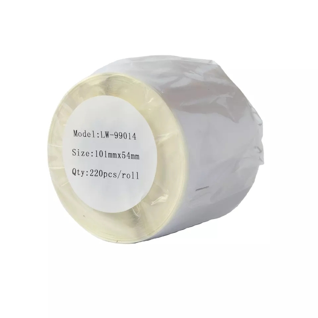 PUTY Compatible LW 99010 99012 99014 99015 99017 99018 Black on White Thermal Paper Label Roll for Dymo LabelWriters Printer