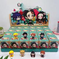 Großhandel Chibi Sitzende Mini Mystery Blind Box Figuren, 24 Stück Niedliche Puppen, Handbemalte Desktop-Sammlerstücke