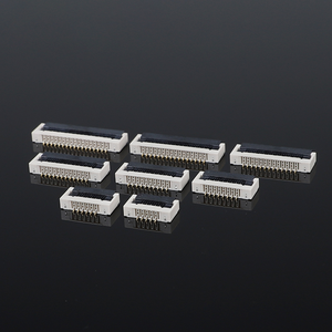 2.55H <span class=keywords><strong>FPC</strong></span>/ffc nối ngang thấp hơn lật Bìa 1.0mm <span class=keywords><strong>Pitch</strong></span> bướm khóa 1.0mm <span class=keywords><strong>FPC</strong></span> kết nối - Product Image 4