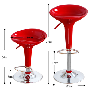 Sillas de Bar Modernas de Plástico para Cocina, <span class=keywords><strong>Taburetes</strong></span> de Bar de Lujo para Exteriores a Precio Económico - Product Image 6