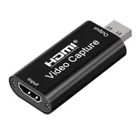 HD 1080P USB 2.0 الفيديو بطاقة التقاط الصوت والفيديو أجهزة HDMI إلى USB للبث المباشر