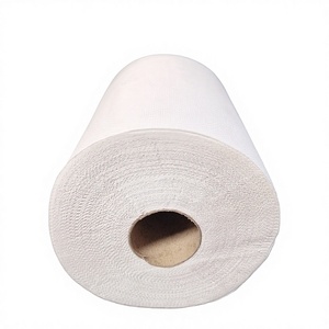 Rollos de <span class=keywords><strong>toallas</strong></span> de papel de madera Virgen Blanca, soporte del fabricante, caja de pulpa reciclada, rollo de papel de mano azul para coche, hotel, hogar - Product Image 1