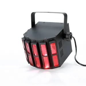 Dj Équipement Mini LED 2*10w RGBW 4in1stage effet intérieur lumière Papillon Derby De Disco De Lumière de nuit