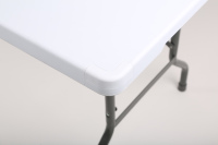 Tables pliantes en plastique de haute qualité, tables de mariage pliantes, tables pour événements de jardin, tables pliantes pour fêtes, tables d'extérieur de 6 pieds et 8 pieds