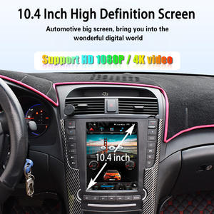Reproductor Multimedia con Pantalla Táctil de 10.4 Pulgadas, Navegación GPS, Carplay Inalámbrico, Radio Estéreo para Automóvil Android para Honda Acura TL 2004-2008 - Product Image 6