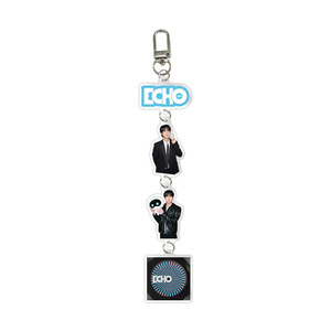 Llavero de acrílico con estampado UV Spot Jin Echo, accesorio de moda DIY para fans de ídolos - Product Image 1