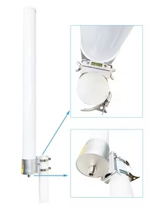 2*12 дБи Водонепроницаемая наружная базовая станция с высоким коэффициентом усиления 700-2700 МГц всенаправленная антенна 2x2 мимо <span class=keywords><strong>GSM</strong></span> 3G 4G LTE антенна - Product Image 3