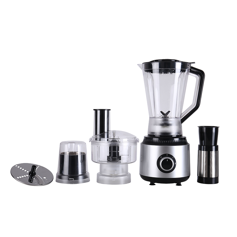 7 1 Electric Multi-functional Blender Food Processor Chopping Grinding Mixing Low Noise Plastic Construction for Household Use
