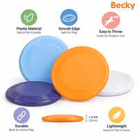 Jouet Frisbee en Caoutchouc pour Animaux de Compagnie, Résistant aux Morsures, Coloré, pour Entraînement Interactif, Offre Spéciale
