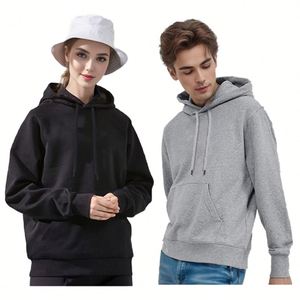Sudaderas de Forro Polar de Alta Calidad, Suéteres de Manga Larga, Prendas de Otoño con Bolsillo, Sudaderas Extra Grandes para Mujer - Product Image 1