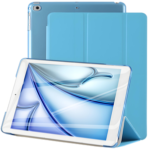 Slim Magnetic <strong>Smart</strong> <strong>Cover</strong> For IPad 10th/11th, Trifold Leather Case With Hard PC Translucent Back, With Sleep Function - Product Image 5