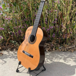 Aiersi consegnato professionale tutto solido cedro top <span class=keywords><strong>7</strong></span> <span class=keywords><strong>corde</strong></span> di nylon corda spagnolo chitarra classica per la vendita - Product Image 2