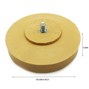 4 inch màu vàng nâu cứng cao su tự nhiên keo tẩy khối cho keo dư lượng Crepe dính Pick up Skateboard Cleaner kẹo cao su - Product Image 5