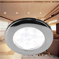 12v Bleu Blanc Led Marine Navigation Lumières Courtoisie Yacht Éclairage Avertissement Lampe Led Plafonnier pour Bateau Embarquement Escaliers Rv