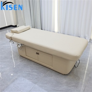 Cama de Masaje Tailandesa Kisen, Eléctrica y Manualmente Ajustable, Cama de Belleza Personalizada, Mesa para Salón, Clínica u Hospital, en Oferta - Product Image 2