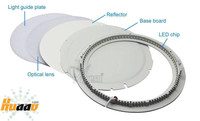 Plafonnier LED moderne ultra-fin rond et carré 3W 6W 9W 12W 15W, éclairage intérieur, lampe LED, panneau lumineux LED pour bureau