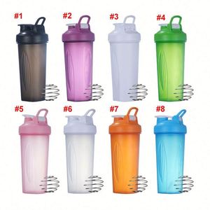 Botella de Agua Deportiva de Plástico Personalizada OEM y ODM, Vaso Mezclador para Gimnasio de 400 ml, 600 ml, 800 ml con Logotipo - Product Image 2