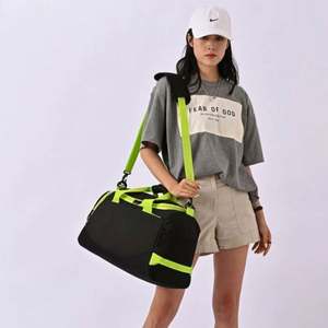 Bolsa de Viaje Deportiva Impermeable para Mujer, con Compartimento para Zapatos, de Poliéster Oxford con Cierre de Cremallera, para Yoga y Gimnasio - Product Image 2