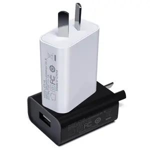 Carregador de parede USB adaptador para celular, interface USB AU EU US, fonte de energia universal