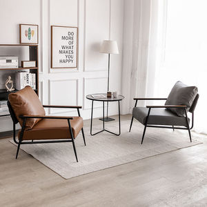 Chaise canapé simple réception et négociation, style nordique moderne et simple, <span class=keywords><strong>coussin</strong></span> de dossier confortable pour chaise de balcon - Product Image 1